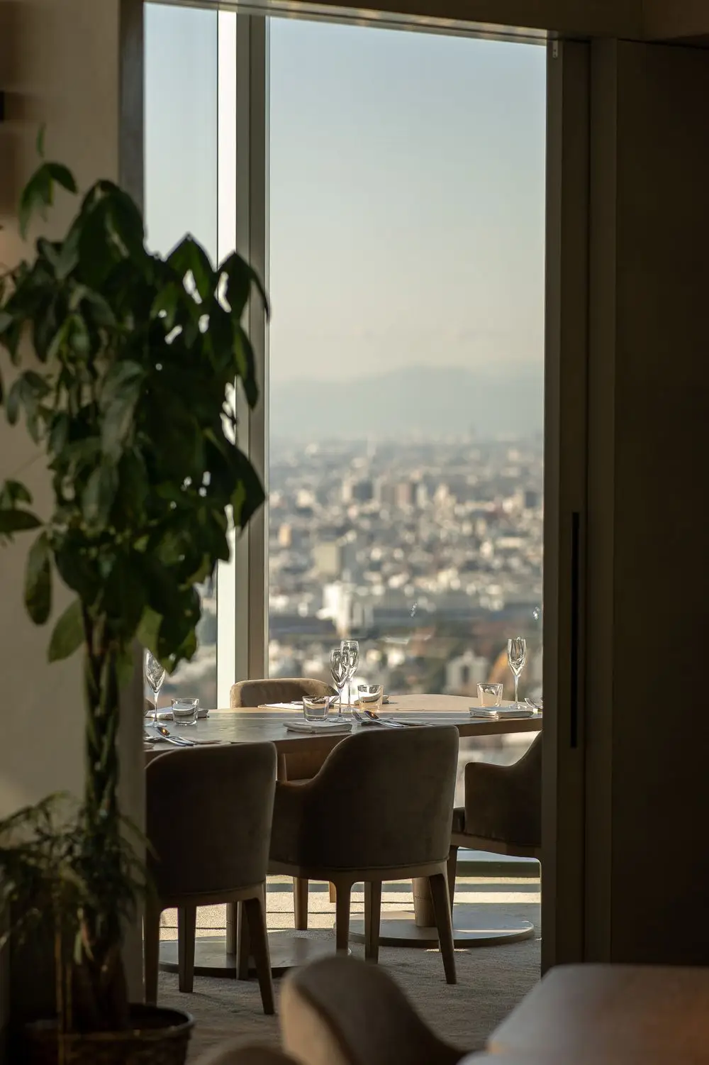 Helsinki skyline dining